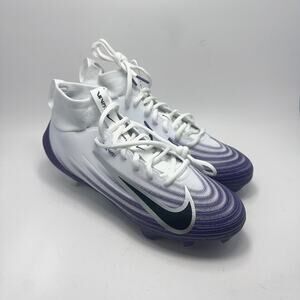 Men Nike Zoom Air Vapor Pro 1 TB Football Cleats Purple White HM8850-101 Size 8